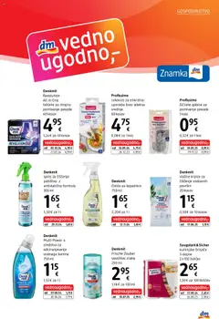Novi DM Drogerie Markt katalog ponudbe – veljaven od 01.09.2025 | Stran: 27 | Izdelki: Kos, Kuhinjske brisače, Gobice, Rokavice