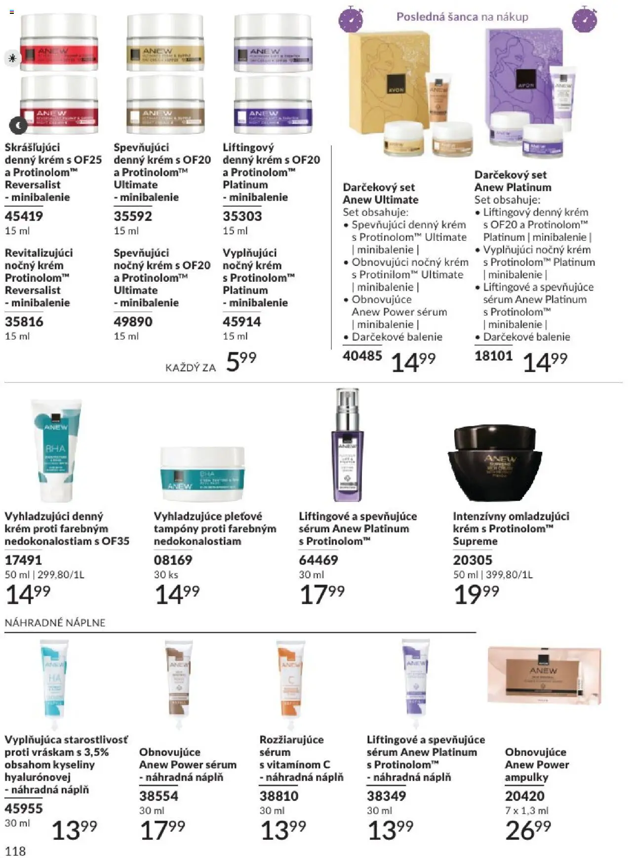 Katalóg Avon 2025 │ platný od 01.08.2025 | Strana: 118 | Produkty: Krém