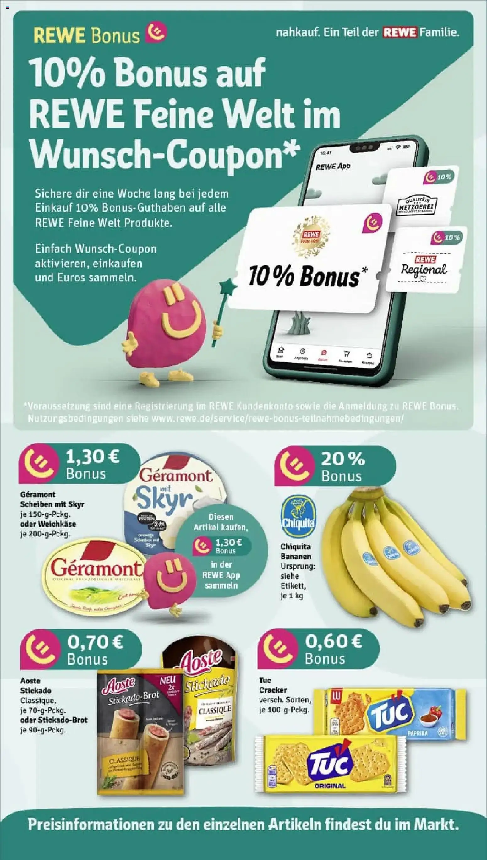 Rewe prospekt Waldmünchen	 – gültig ab 22.12.2025 | Seite: 7 | Produkte: Geramont, Bananen, Skyr, Paprika