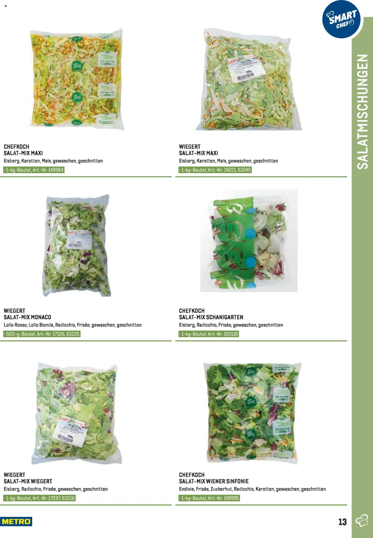 Metro angebote - Smart Chef Obst & Gemüse gültig ab 26.03.2026 | Seite: 13