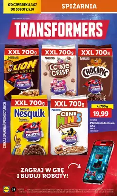 Lidl Gazetka od 03.07.2025 | Strona: 50 | Produkty: Żelazo, Gry, Czekolada, Płatki