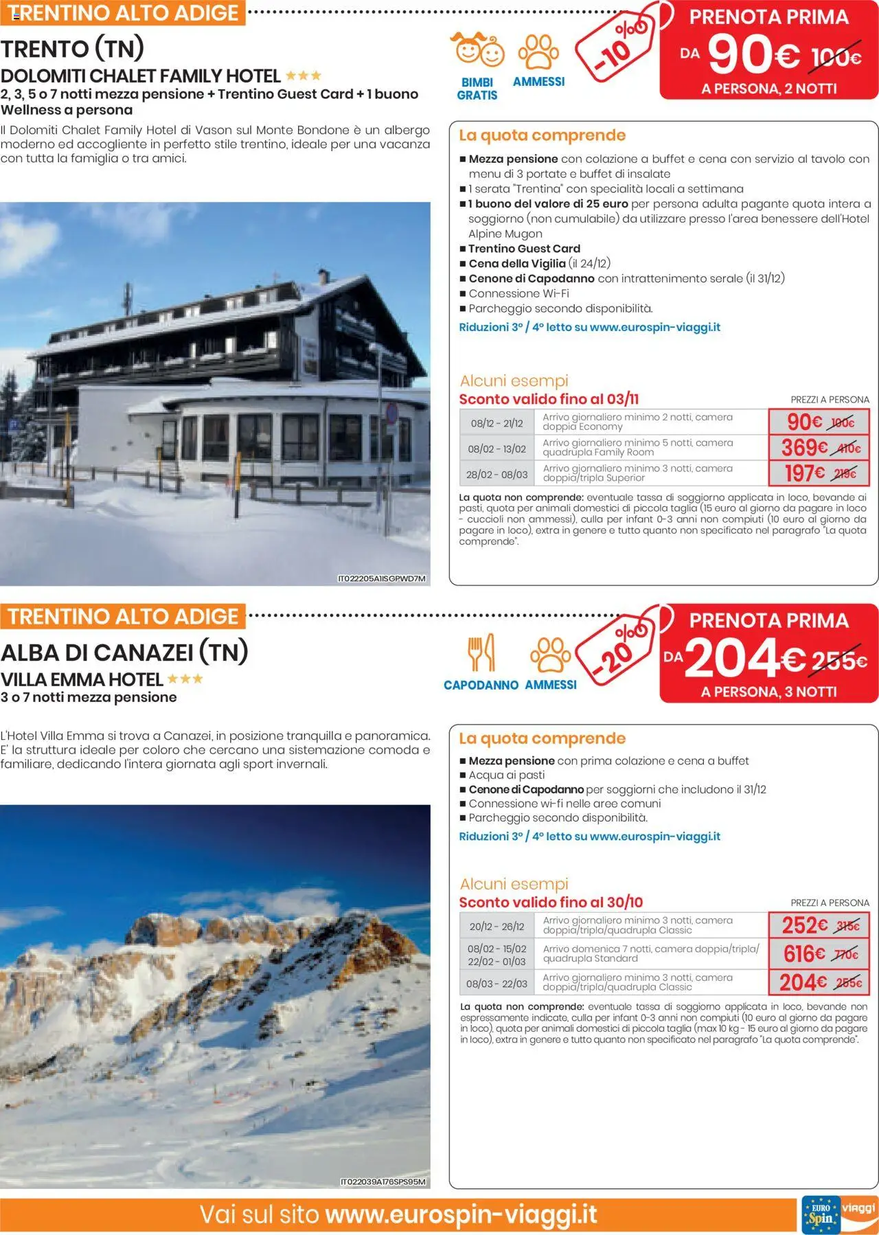 Volantino Eurospin del 04.10.2025 | Pagina: 5 | Prodotti: Acqua, Culla, Letto, Tavolo