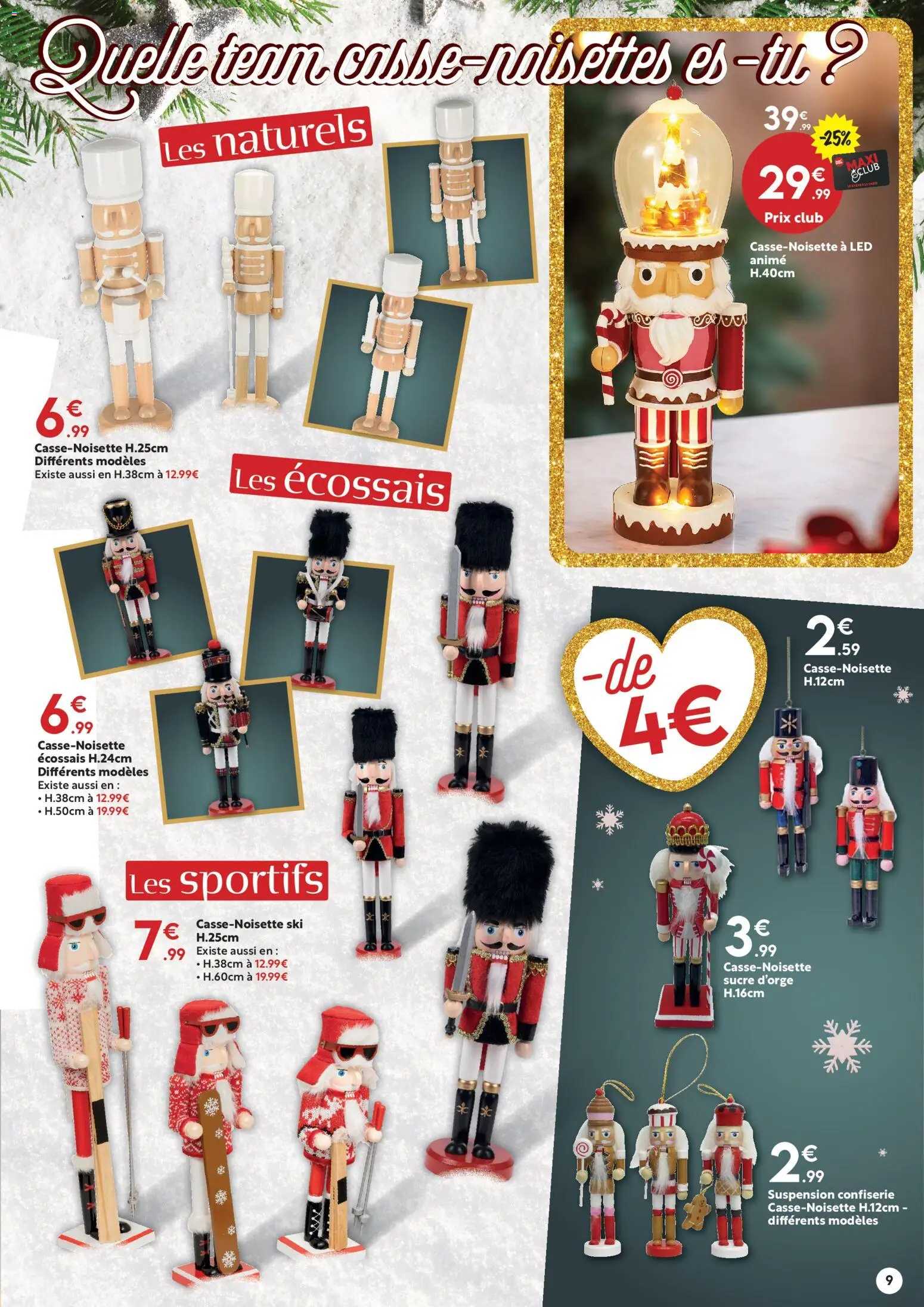 {H1} | Page: 9 | Produits: Sucre, Ski, Suspension