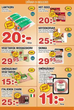 Nya Pulsen - erbjudanden - Förhandsvisning av reklamblad från butik Nya Pulsen aktuell från 08.12.2025 | Sida: 6 | Produkter: Leverpastej, Salami, Skinka, Chorizo