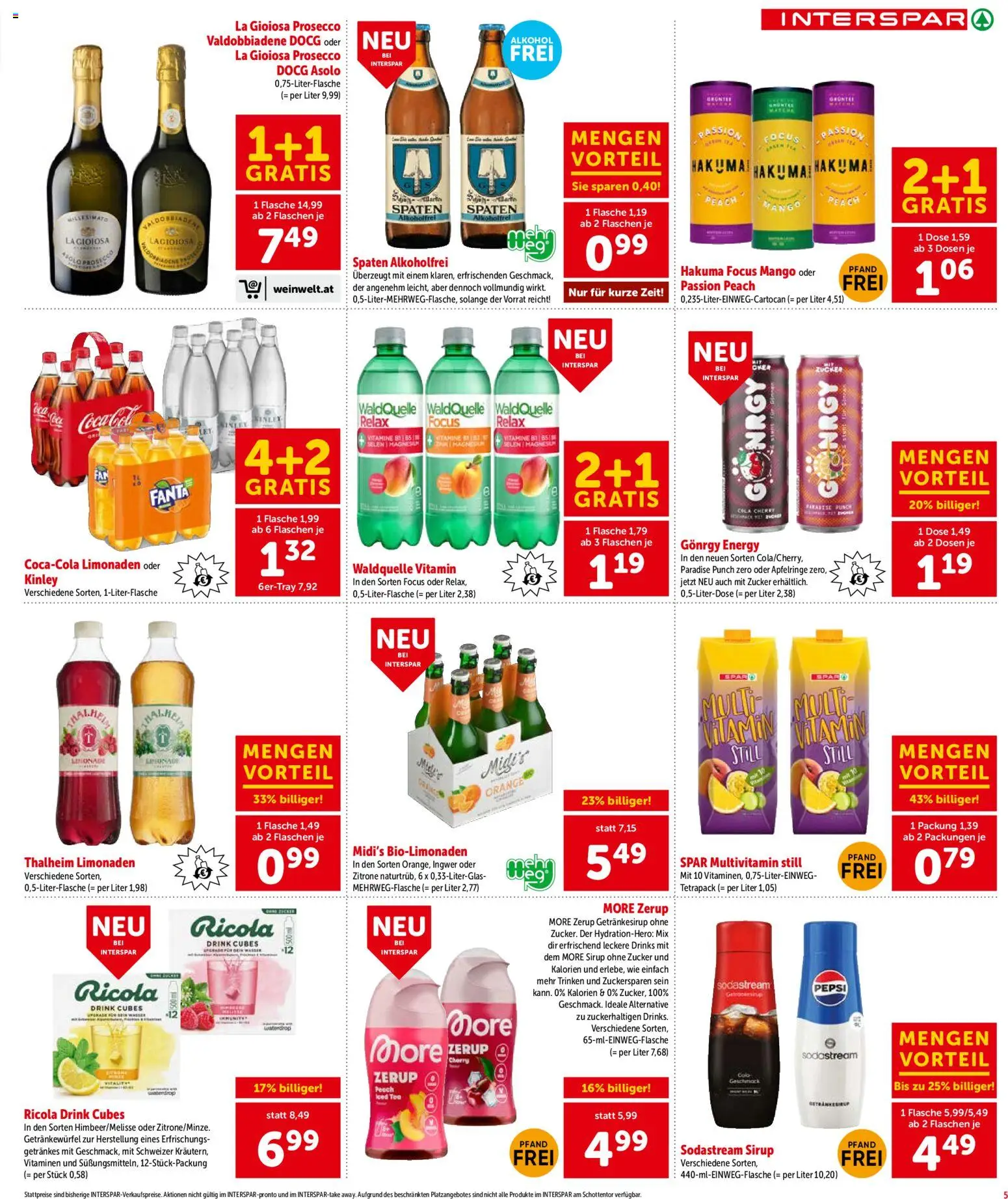 Interspar Flugblatt - Tirol gültig ab 29.01.2026 | Seite: 6 | Produkte: Zucker, Zitrone, Mango, Papier blanc