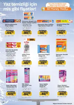 Migros Katalog - Migroskop - 24.07.2025 tarihinden itibaren geçerlidir | Sayfa: 60 | Ürünler: Çöp torbası, Eldiven, Buzdolabı