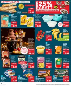 K-CLASSIC Mango-Scheiben, leicht gezuckert je 425-g-Dose Abtropfgewicht 230 g ab 27.12.2025 gültig | Seite: 20