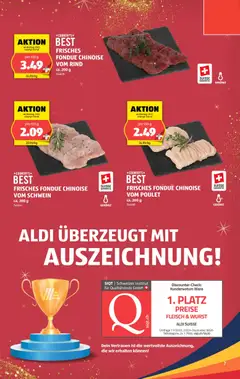 Aldi Aktionen ab 24.12.2025 gültig | Seite: 7 | Produkte: Wurst, Fondue