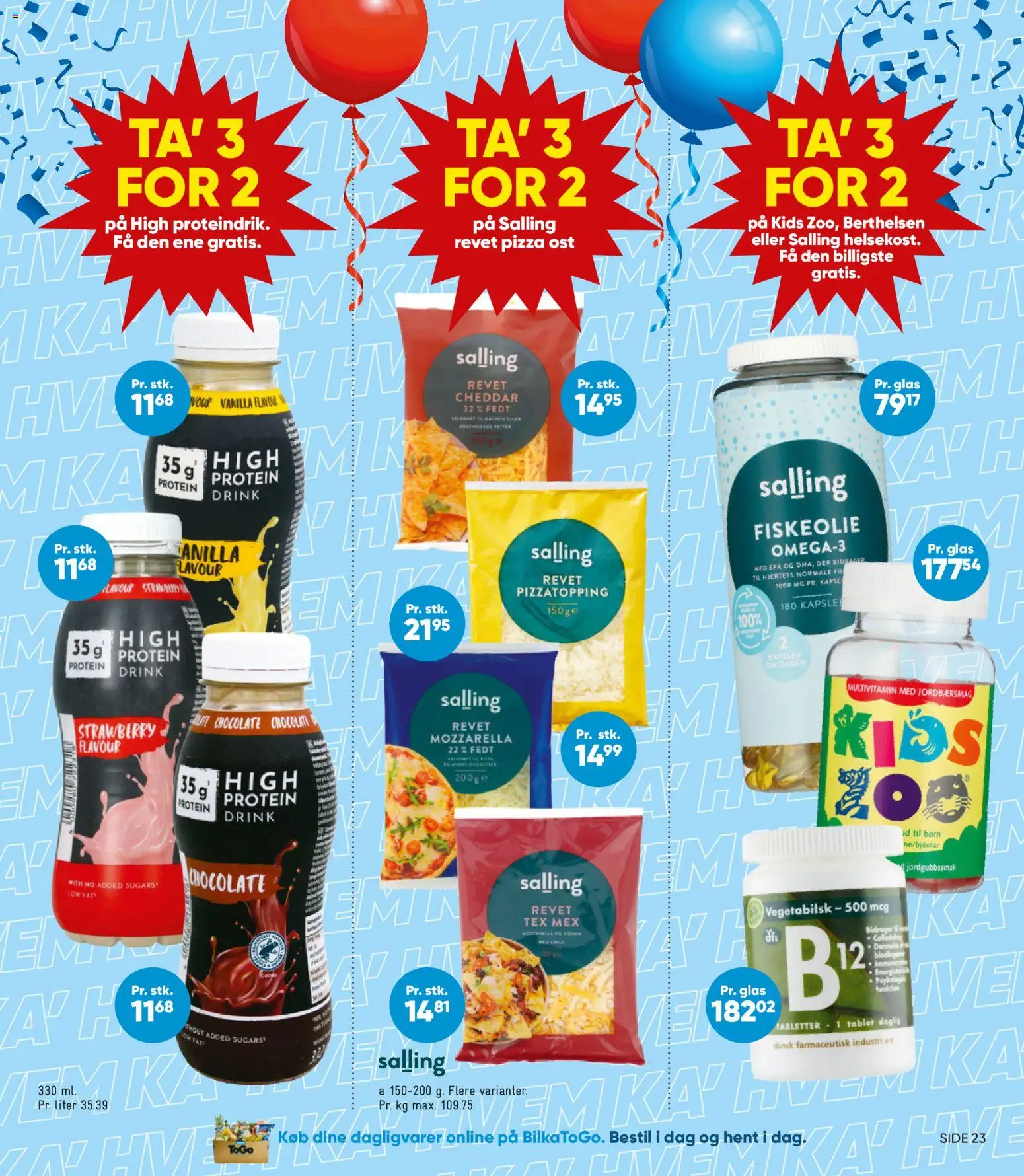 Bilka tilbudsavis – gyldig fra 30.01.2026 | Side: 27 | Produkter: Ost, Cheddar, Tablet, Mozzarella