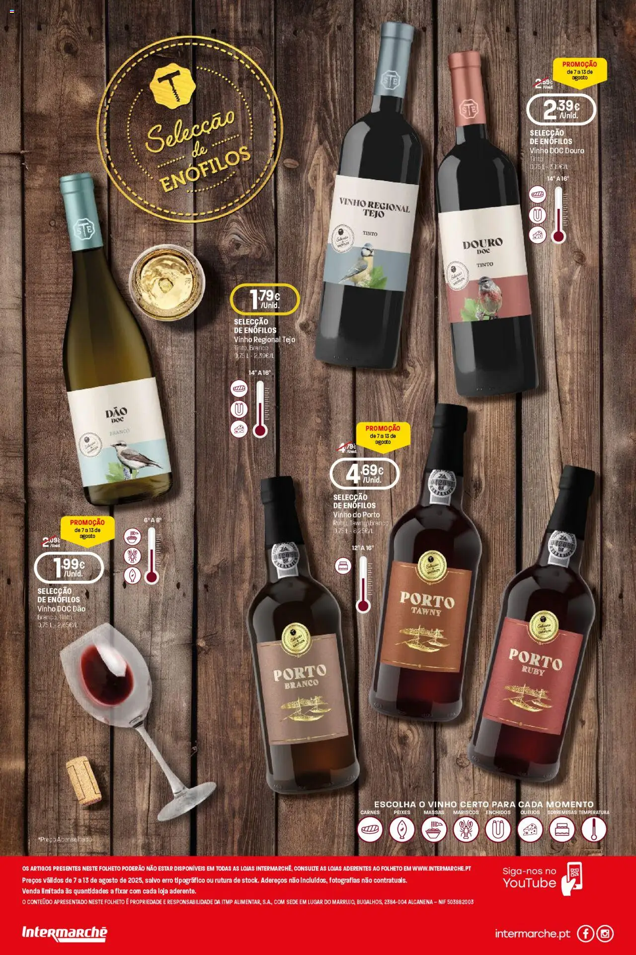 Intermarché Folheto Mini │ válido de 07.08.2025 | Página: 6 | Produtos: Vinho