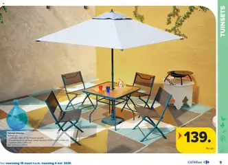 Carrefour folder - Voorbeeld van een folder van Carrefour, geldig van 18.03.2026 | Pagina: 9 | Producten: Tafel