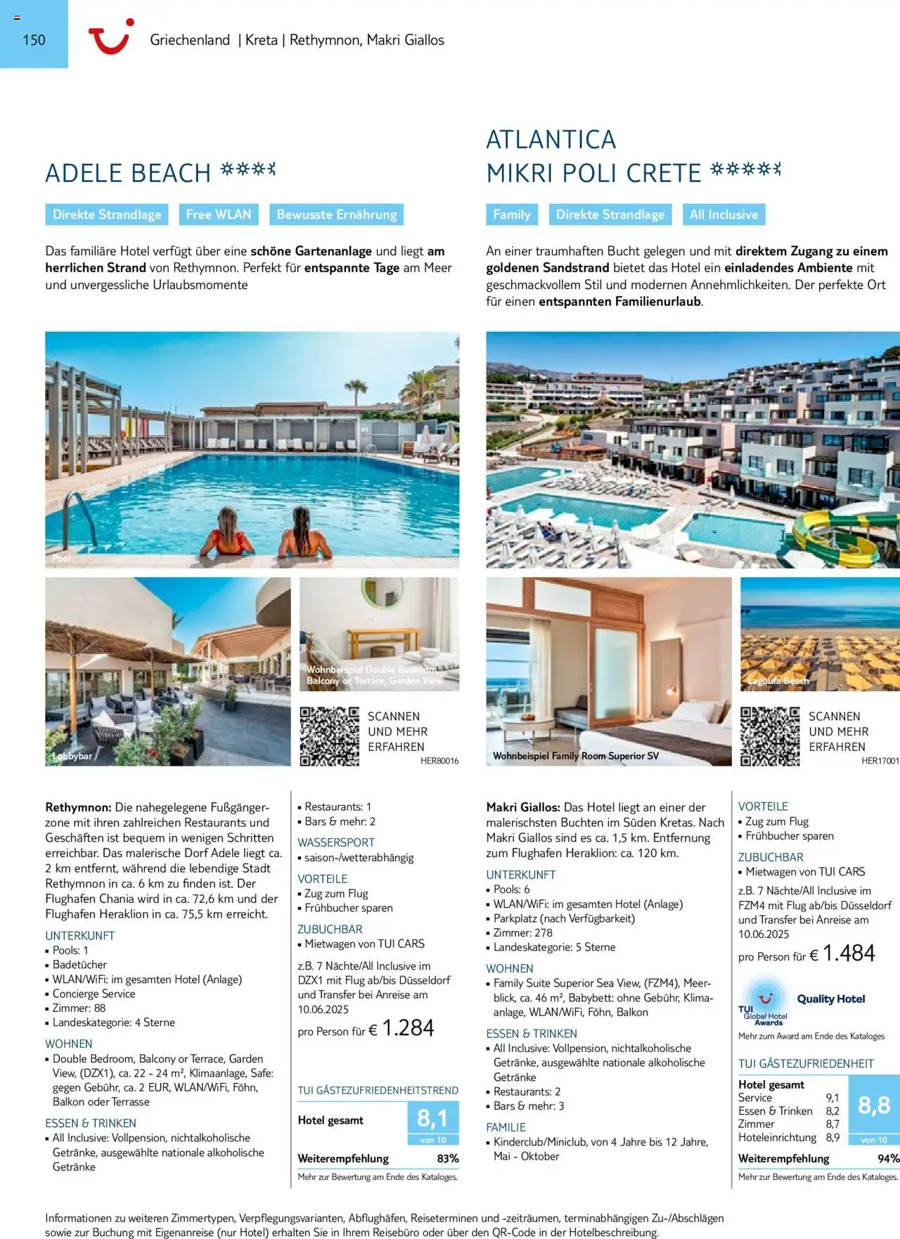 Aida - Südeuropa & Nordafrika 2025/26 – gültig ab 01.01.2025 | Seite: 150 | Produkte: Babybett