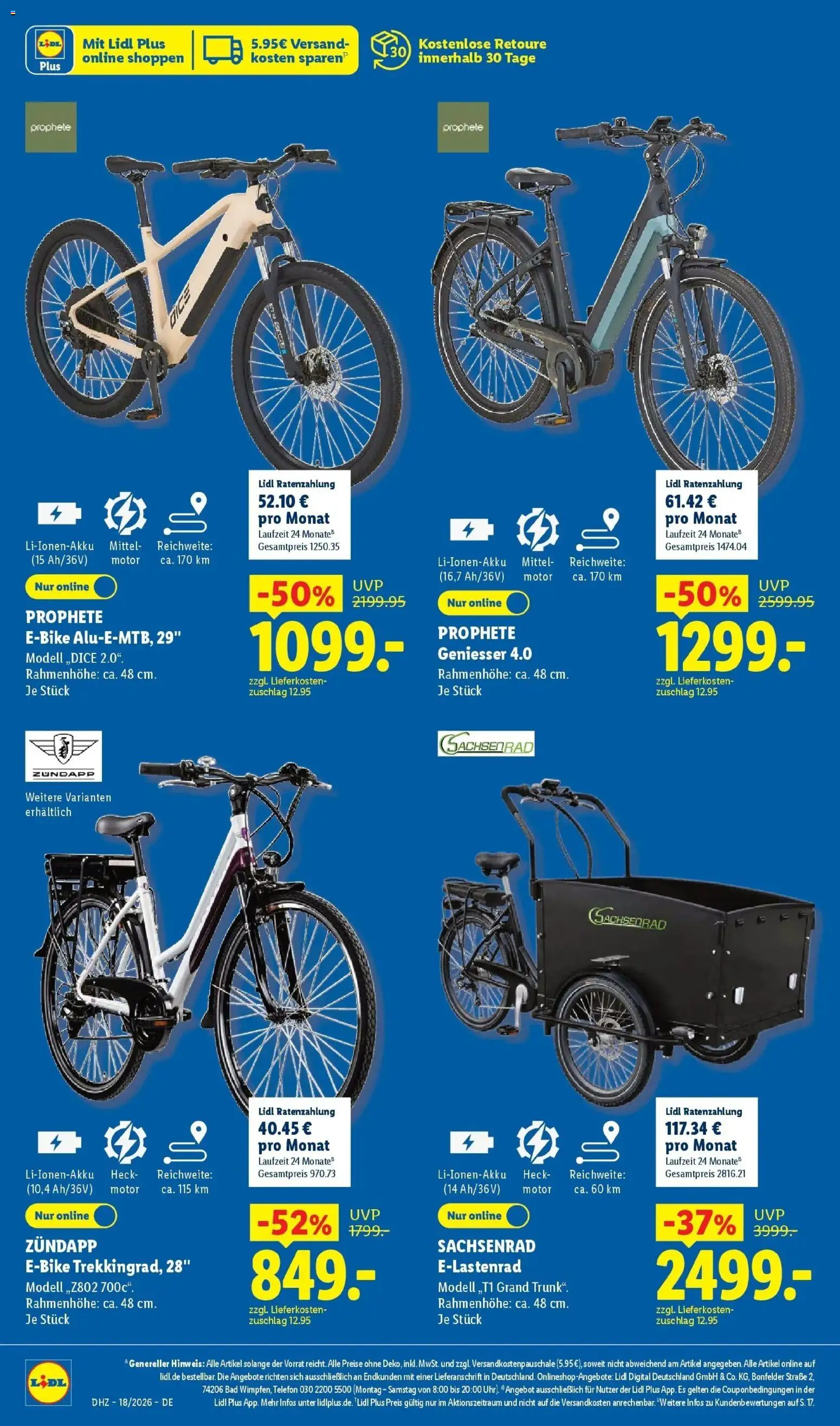 Lidl Německo leták od 27.04.2026 | Strana: 40 | Produkty: Telefon