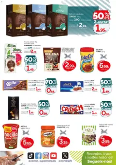Vista previa Condis - folleto life válido desde el 07.01.2026 | Página: 11 | Productos: Leche, Café, Chocolate, Té