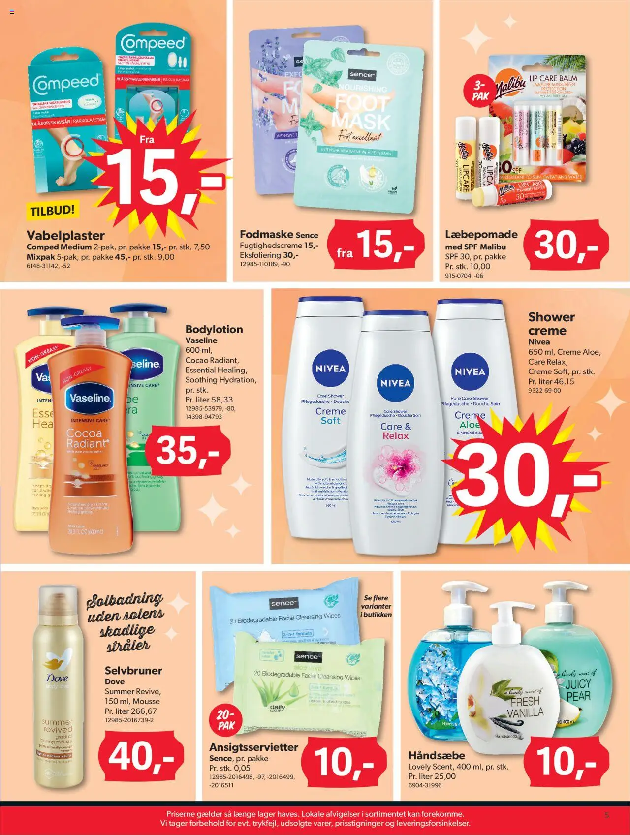 Bigdollar Tilbudsavis gyldig fra 01.08.2025 | Side: 5 | Produkter: Creme, Te