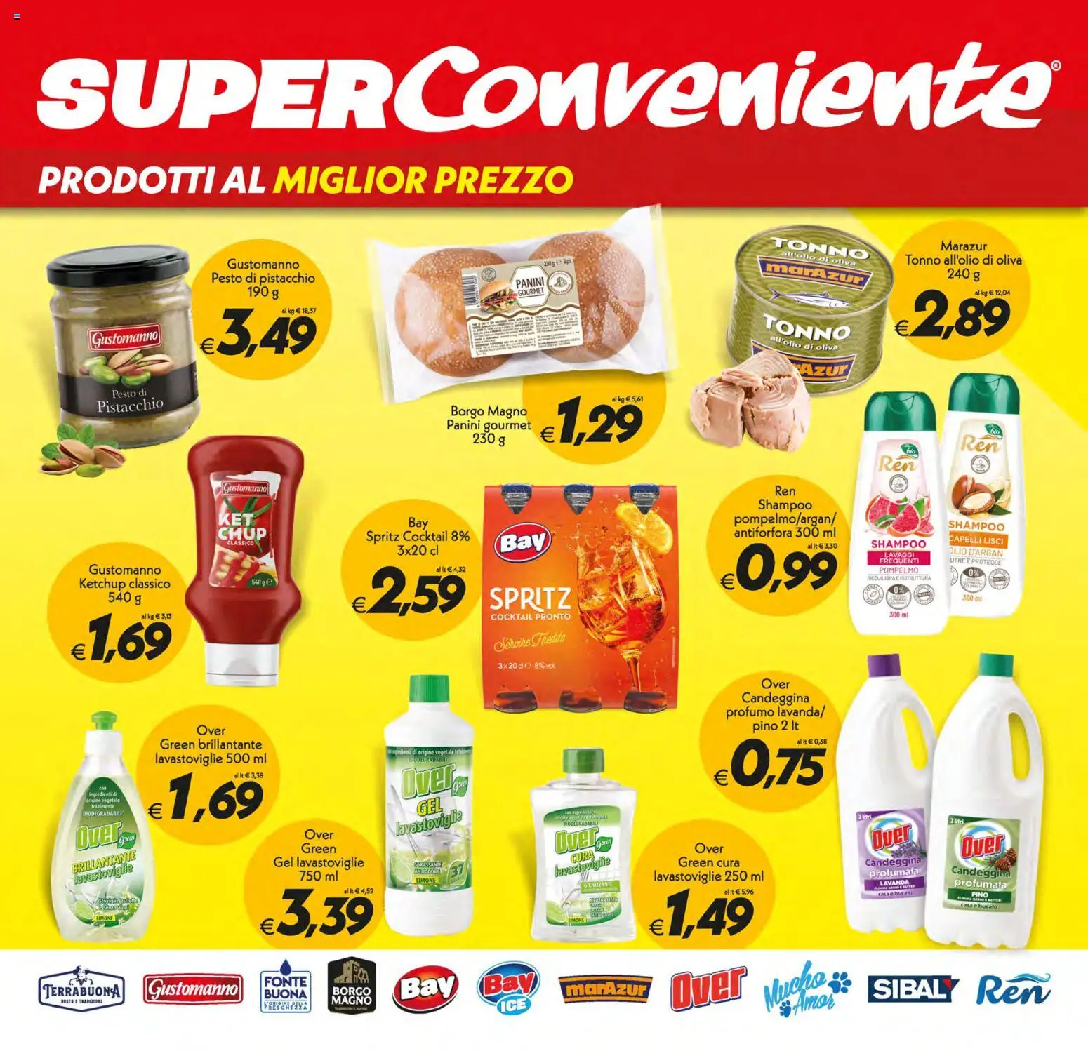 Volantino SuperConveniente del 13.01.2026 | Pagina: 19 | Prodotti: Candeggina, Pompelmo, Lavastoviglie, Profumo