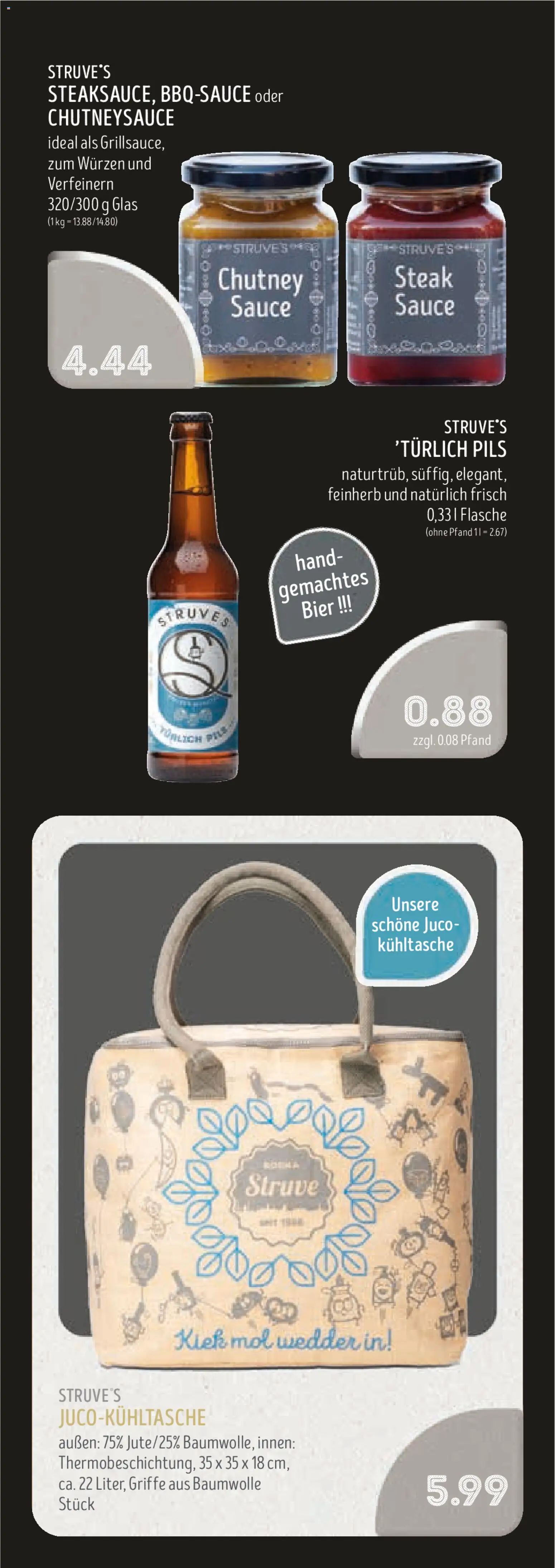 Edeka Struve Prospekt 	 – gültig ab 20.04.2026 | Seite: 20 | Produkte: Bier, Pils, Steak