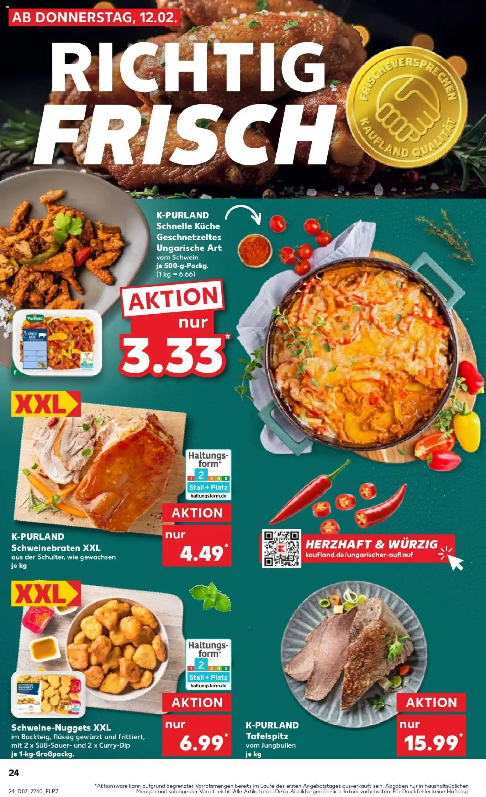 Kaufland prospekt Siegen	 – gültig ab 12.02.2026 | Seite: 32 | Produkte: Tafelspitz, Küche
