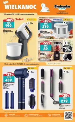 Pogląd oferty "Suszarka do włosów HD8118, Suszarka do włosów HD8118 6 końcówek" - ważna od 28.03.2026 | Strona: 3 | Produkty: Suszarka, Mikser, Blender, Blender kielichowy