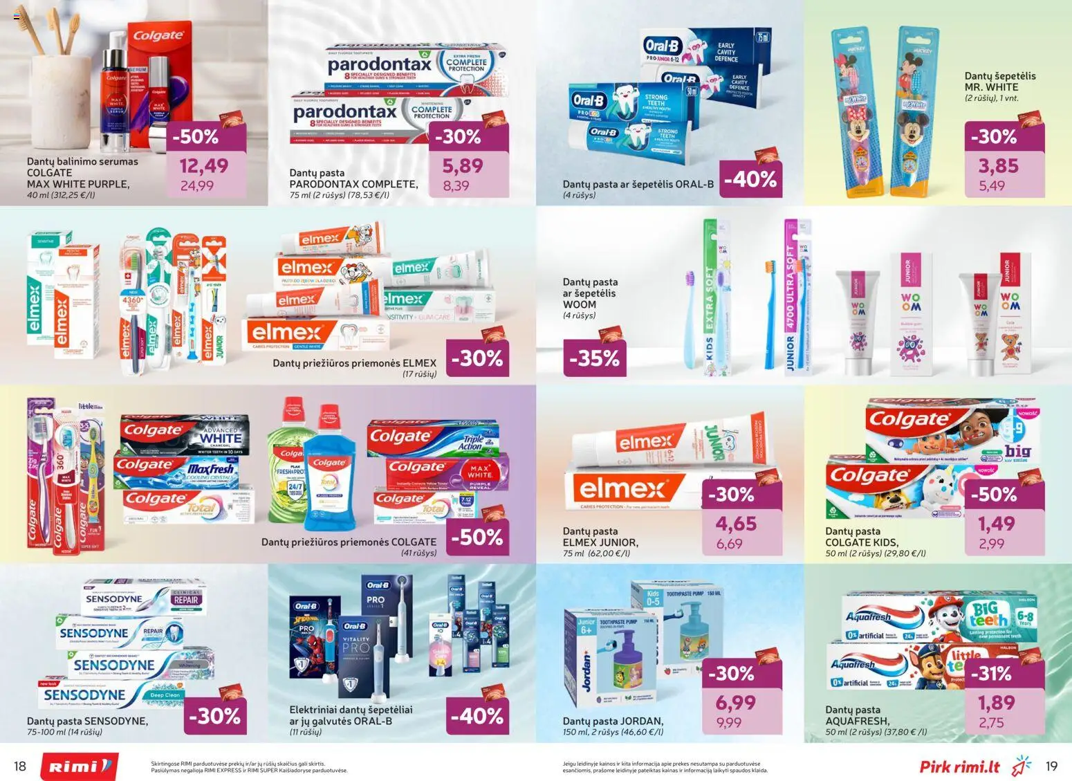 Rimi akcijos nuo 03.02.2026 | Puslapis: 10 | Prekių: Šepetėlis