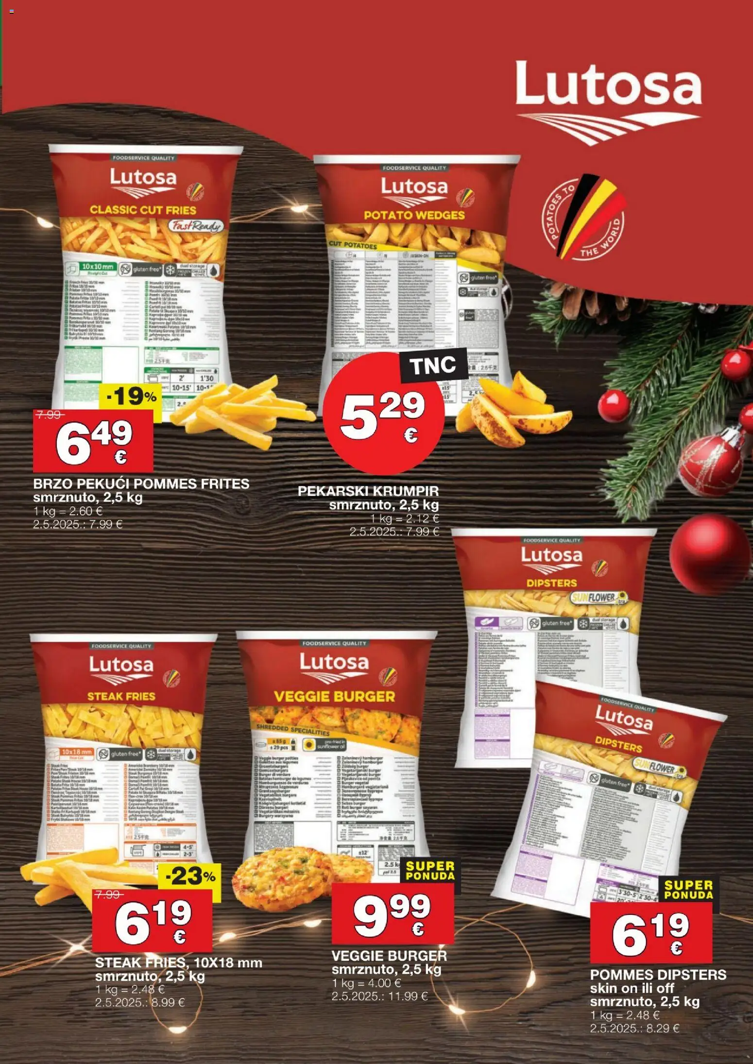 Stanić Diskont katalog | vrijedi od 20.11.2025 | Stranica: 9 | Proizvodi: Pommes frites, Krumpir