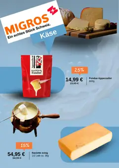 Migros Prospekt 	 ab 24.02.2026 gültig | Seite: 2 | Produkte: Käse, Raclette, Fondue