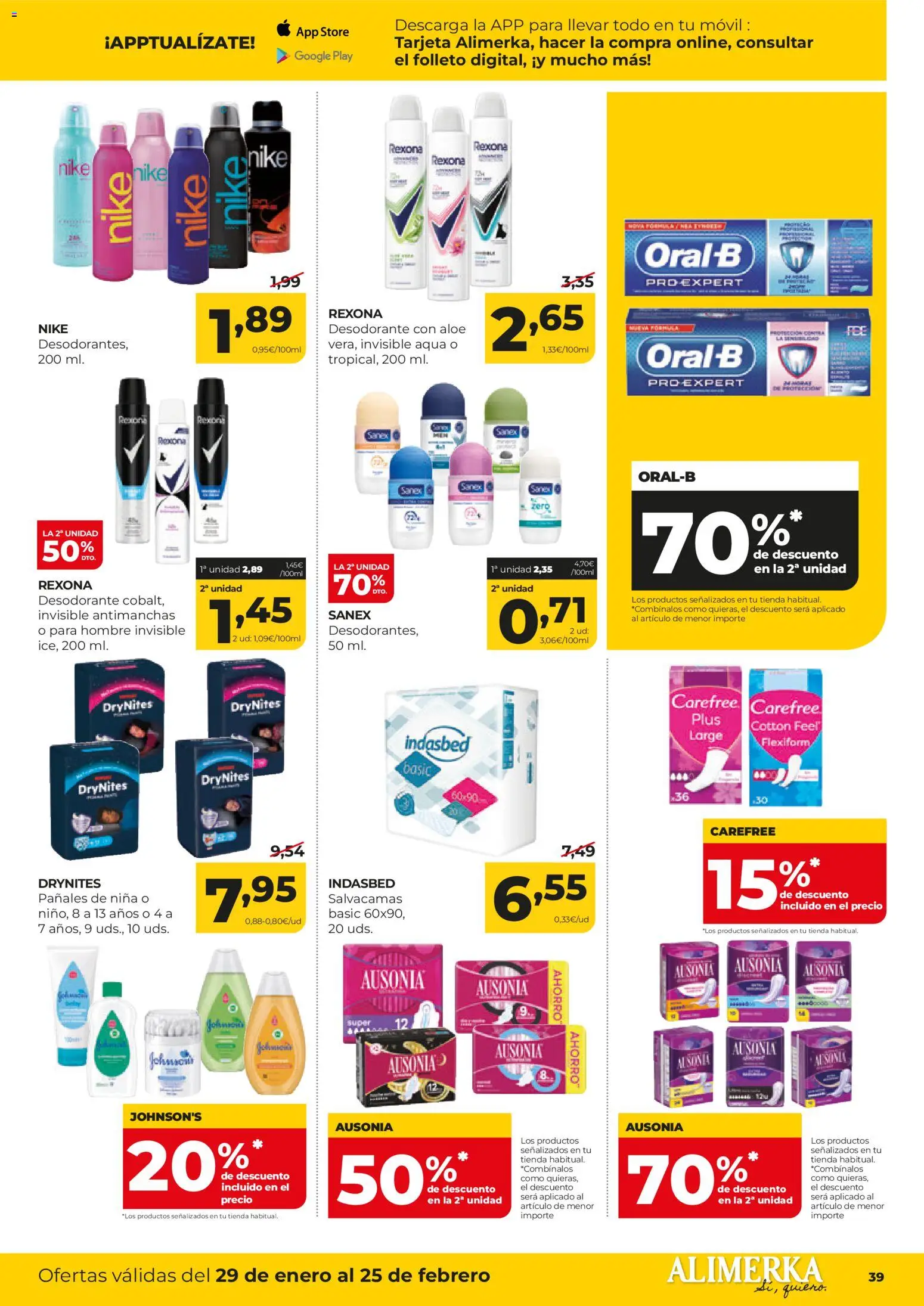 Alimerka folleto Castilla y León │ válido desde el 29.01.2026 | Página: 39 | Productos: Desodorante