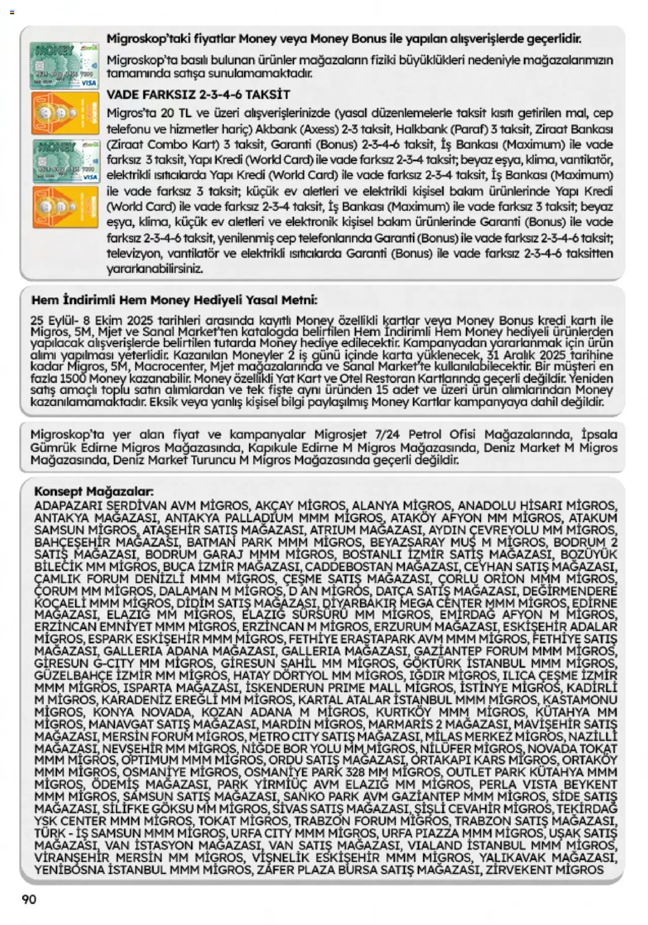 Migros Katalog - 5M Migroskop Dijital - 25.09.2025 tarihinden itibaren geçerlidir | Sayfa: 90 | Ürünler: Vantilatör