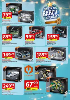 Pogląd oferty "Auchan Gazetka - Zabawki Święta jak babcię kocham Hipermarket" - ważna od 06.11.2025 | Strona: 39