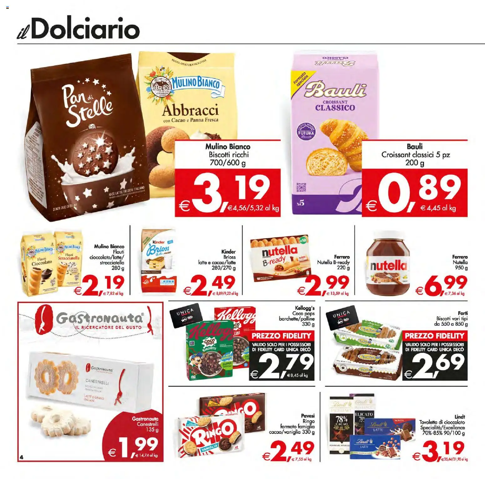 Volantino Decò del 13.02.2026 | Pagina: 5 | Prodotti: Cioccolato, Panna, Nutella, Cacao