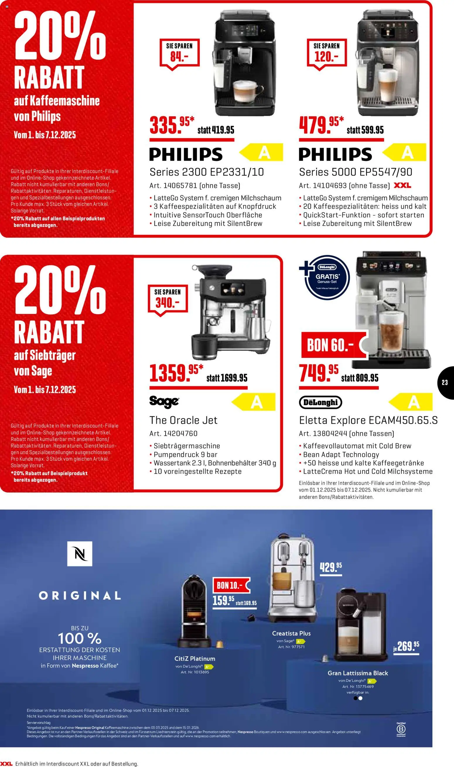 Interdiscount Aktionen – gültig ab 01.12.2025 | Seite: 23