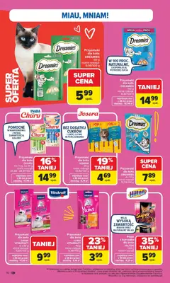 Pogląd oferty "Carrefour Gazetka - Pies & Kot" - ważna od 02.02.2026 | Strona: 10 | Produkty: Przysmaki dla kota
