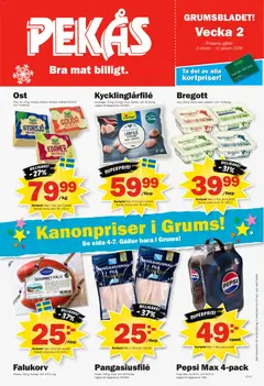 Pekås - erbjudanden - grums edition - Förhandsvisning av reklamblad från butik Pekås aktuell från 05.01.2026