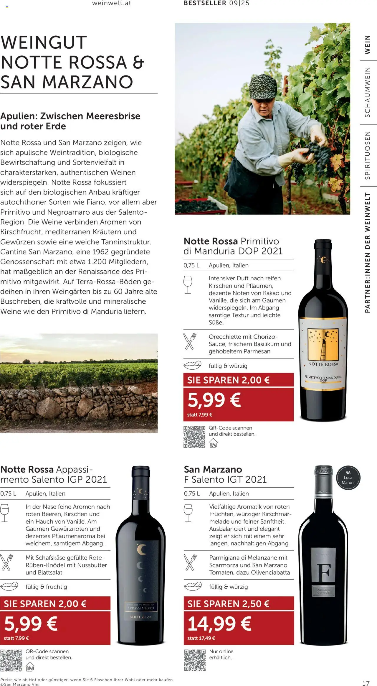 Interspar Wein Welt gültig ab 13.08.2025 | Seite: 17 | Produkte: Duft, Wein