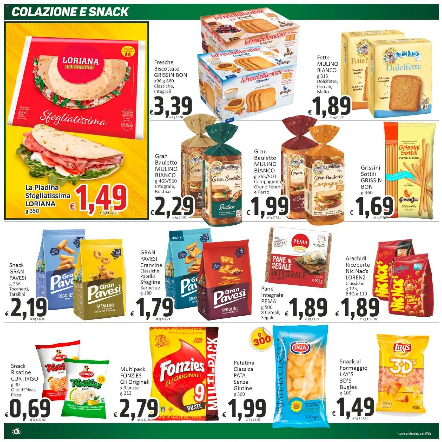 Volantino Paghi Poco del 20.11.2025 | Pagina: 6 | Prodotti: Pizza, Barbecue, Olio, Arachidi