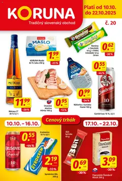 Koruna leták platný od 10.10.2025