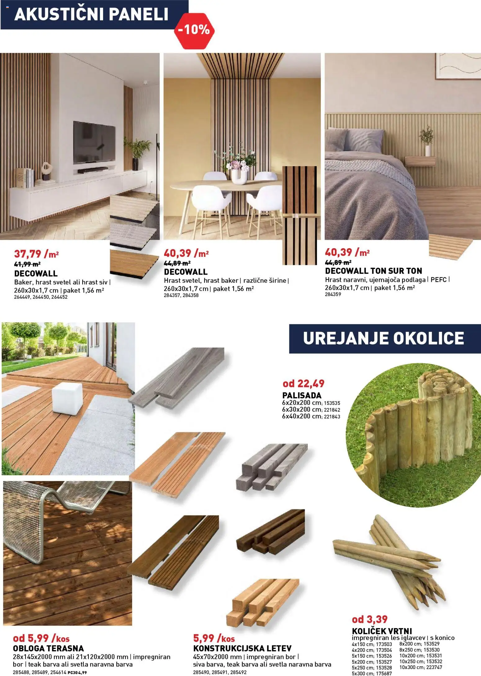 Novi Inpos katalog ponudbe – veljaven od 09.04.2026 | Stran: 17 | Izdelki: Kos, Letev, Barva