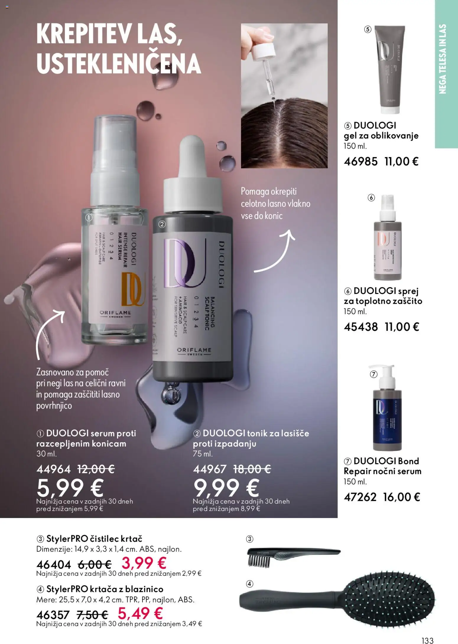 Novi Oriflame katalog ponudbe – veljaven od 31.12.2025 | Stran: 133 | Izdelki: Krtaca, Tonik