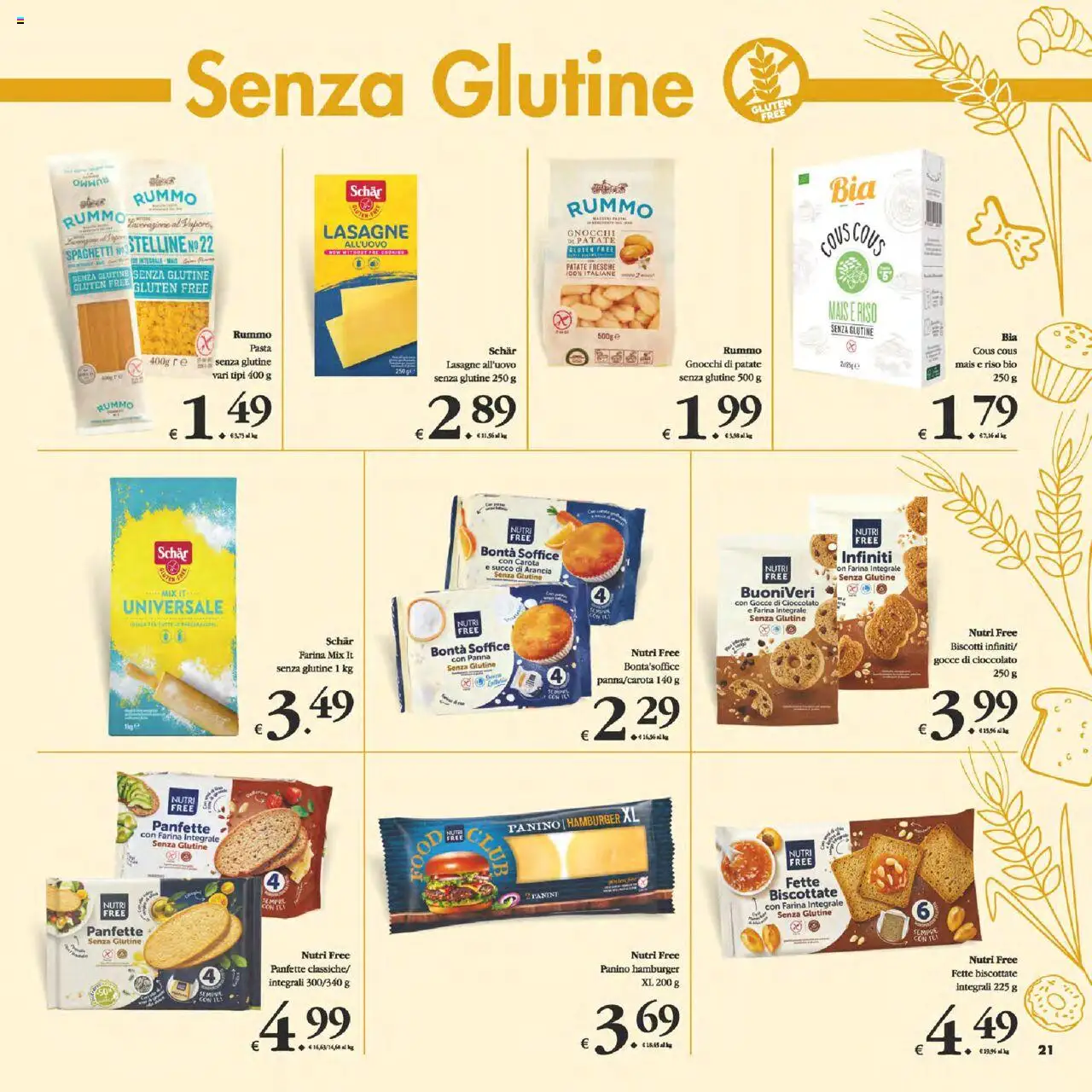 Volantino Decò del 14.10.2025 | Pagina: 21 | Prodotti: Succo, Riso, Carota, Cous cous