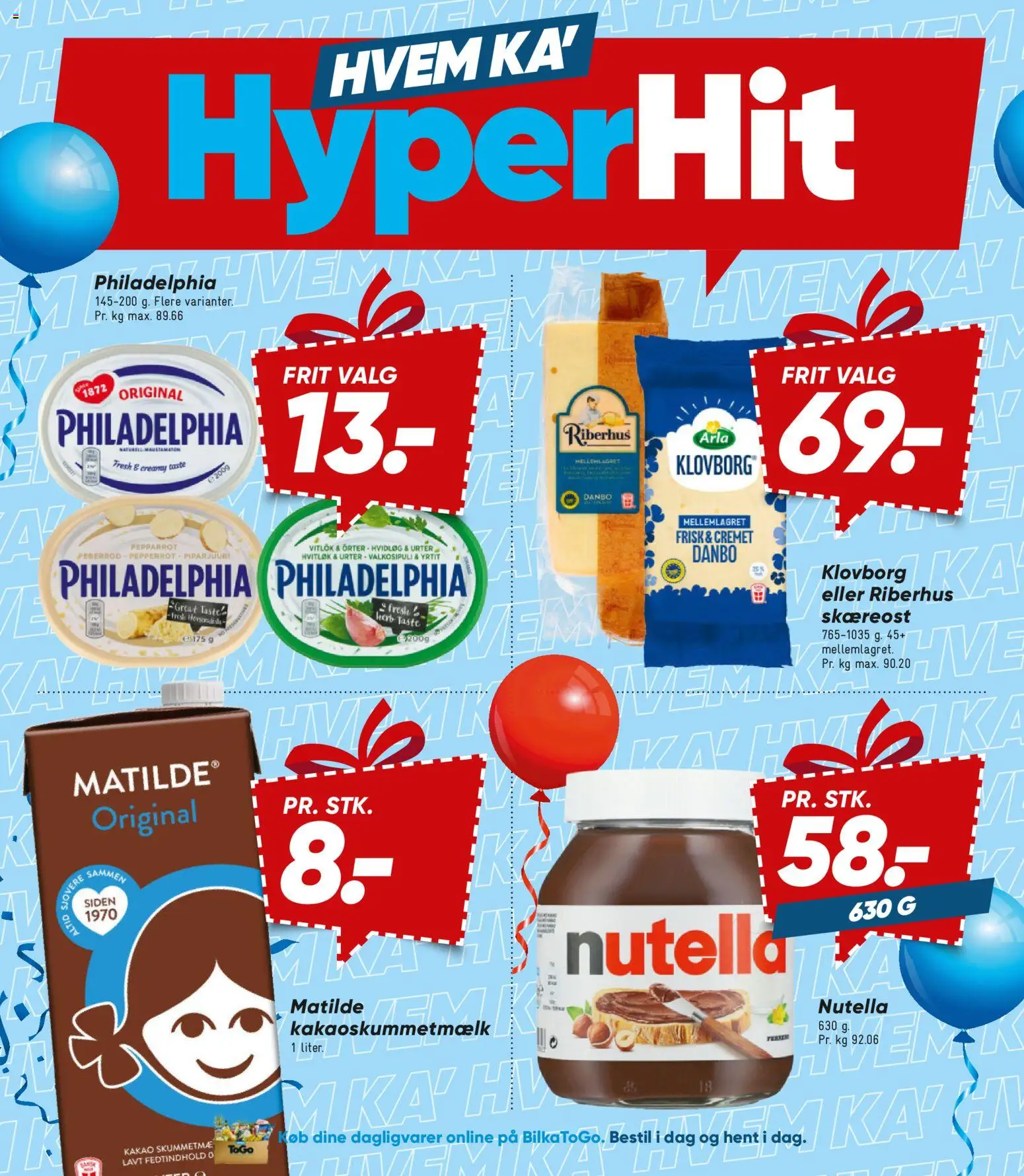 Bilka tilbudsavis – gyldig fra 06.02.2026 | Side: 6 | Produkter: Creme, Hvidløg, Nutella, Peberrod