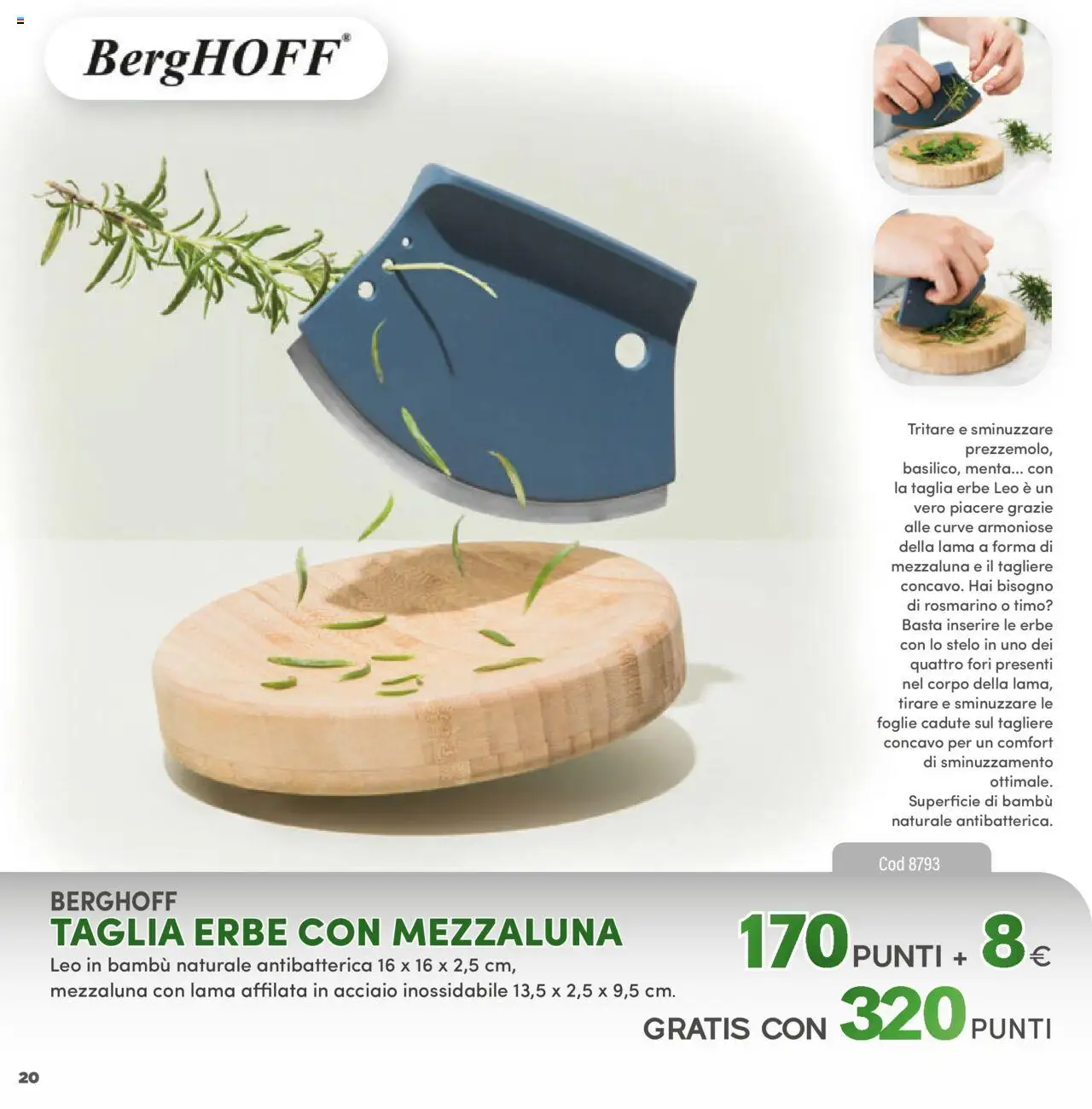Volantino PIM Supermercati del 12.04.2025 | Pagina: 20 | Prodotti: Rosmarino, Tagliere, Menta
