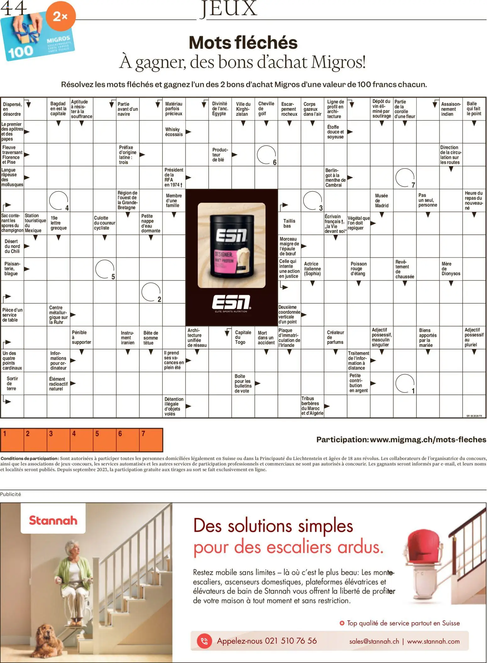 Migros Magazin FR – gültig ab 04.02.2026 | Seite: 44