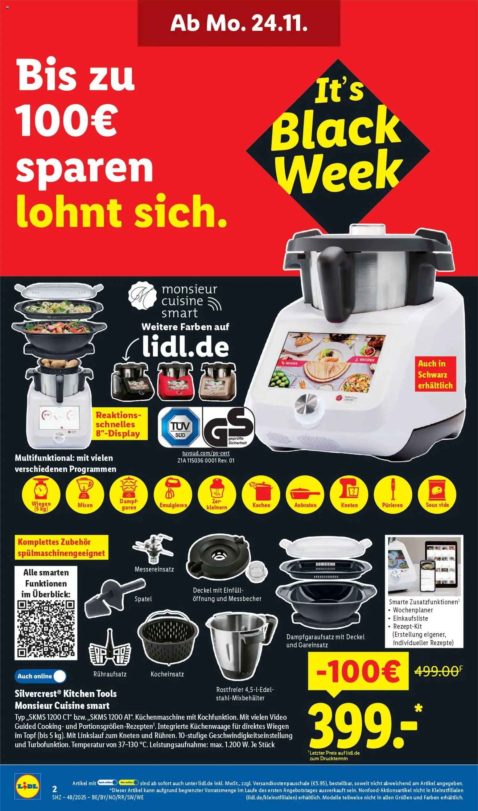 Lidl Prospekt Holzminden – gültig ab 24.11.2025 | Seite: 2 | Produkte: Video