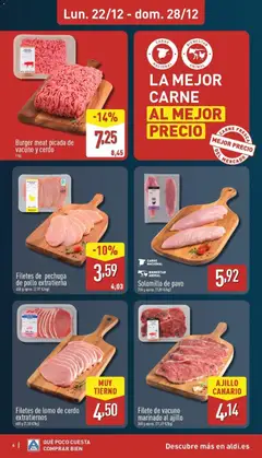 Vista previa Filetes de pechuga de pollo extratierna, Filetes de pechuga de pollo extratierna, 450 g aprox. válido desde el 22.12.2025 | Página: 6 | Productos: Δισκέτα, Cerdo, Filete