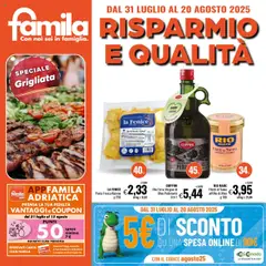 Anteprima del volantino Volantino Famila	 valido a partire dal 31.07.2025