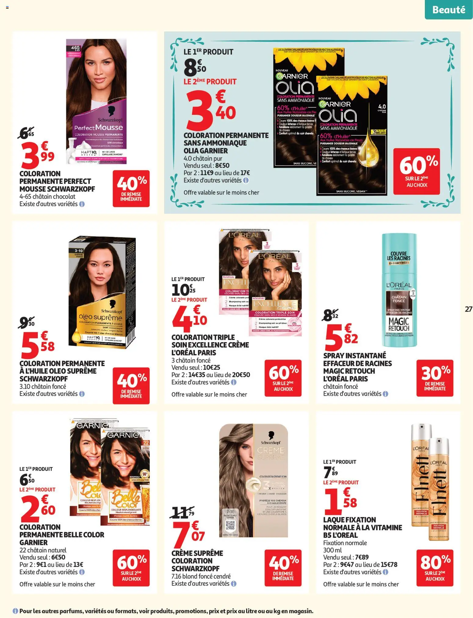 {H1} | Page: 27 | Produits: Masque, Couverture, Chocolat, Crème