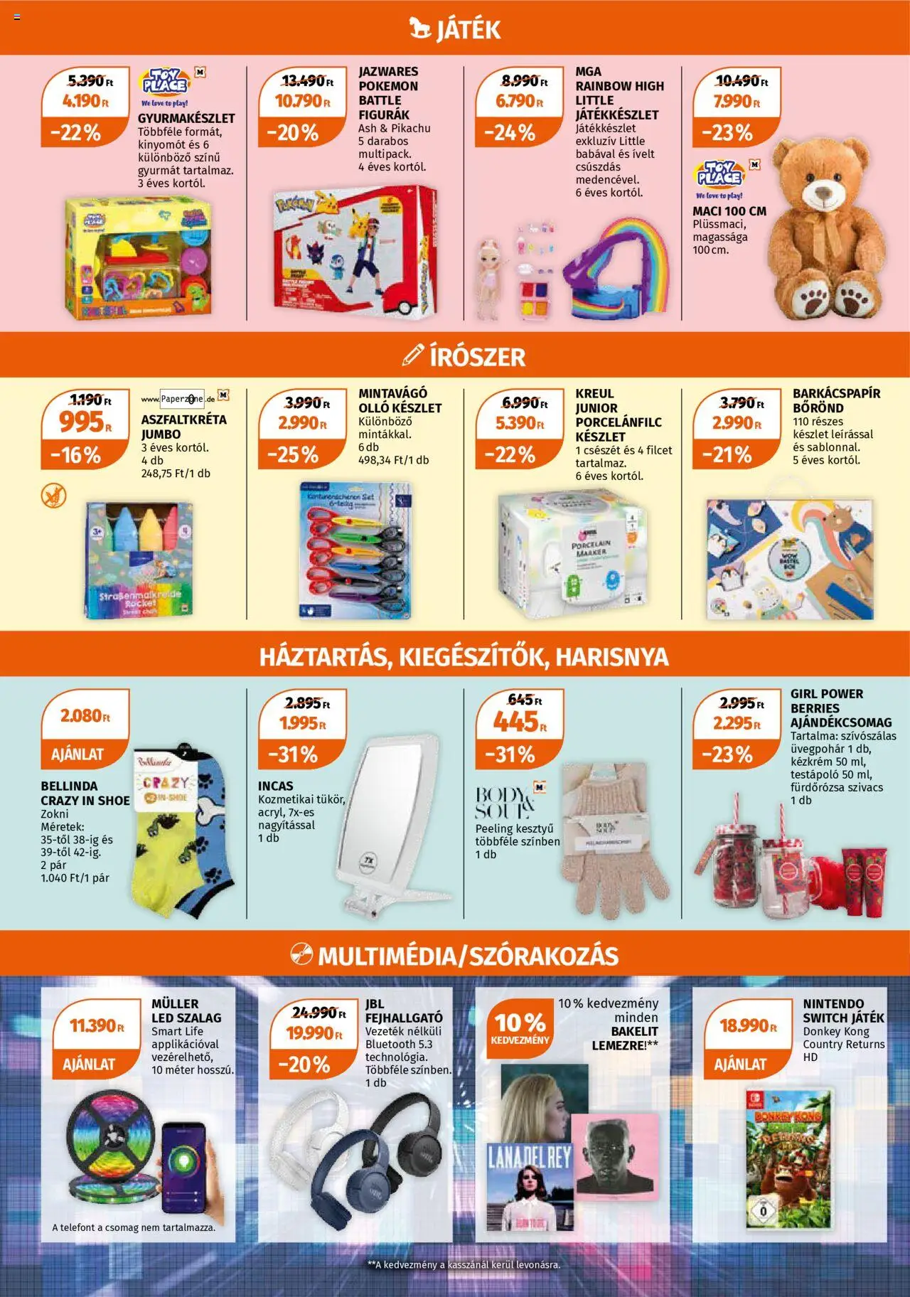Müller akciós ujság - amely érvényes a következő dátumtól: 30.06.2025 | Oldal: 17 | Termékek: Bőrönd, Body, Kozmetikai tükör, Tükör
