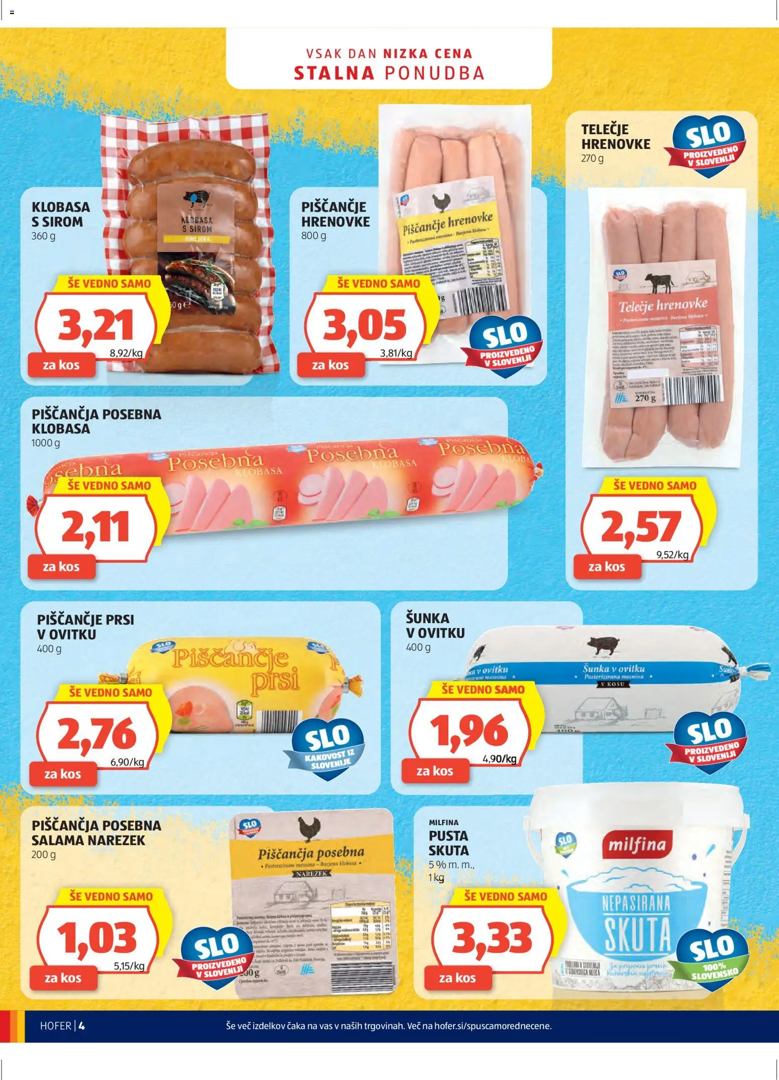 Hofer SI katalog | vrijedi od 01.04.2026 | Stranica: 4