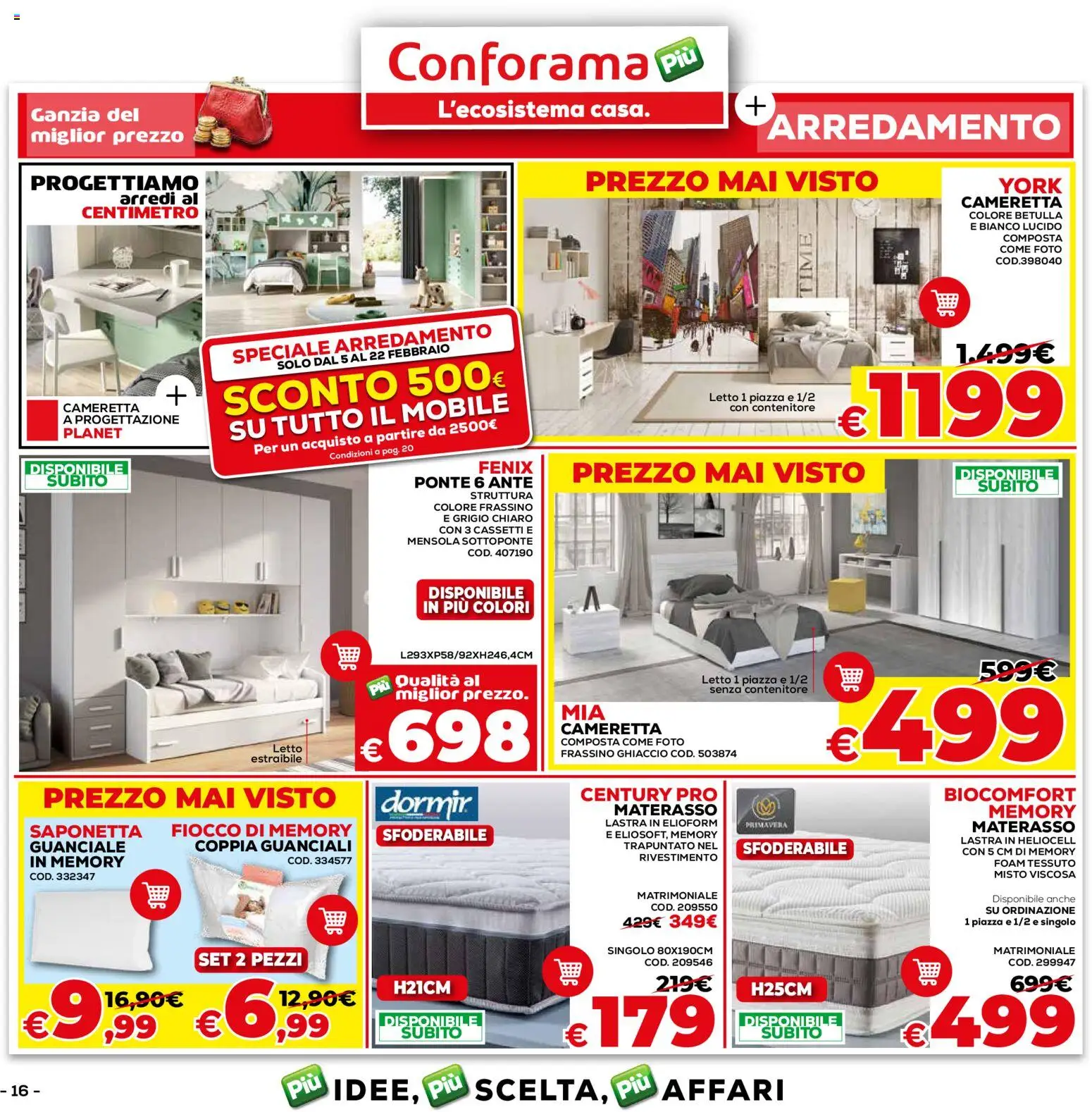 Volantino Conforama del 05.02.2026 | Pagina: 16