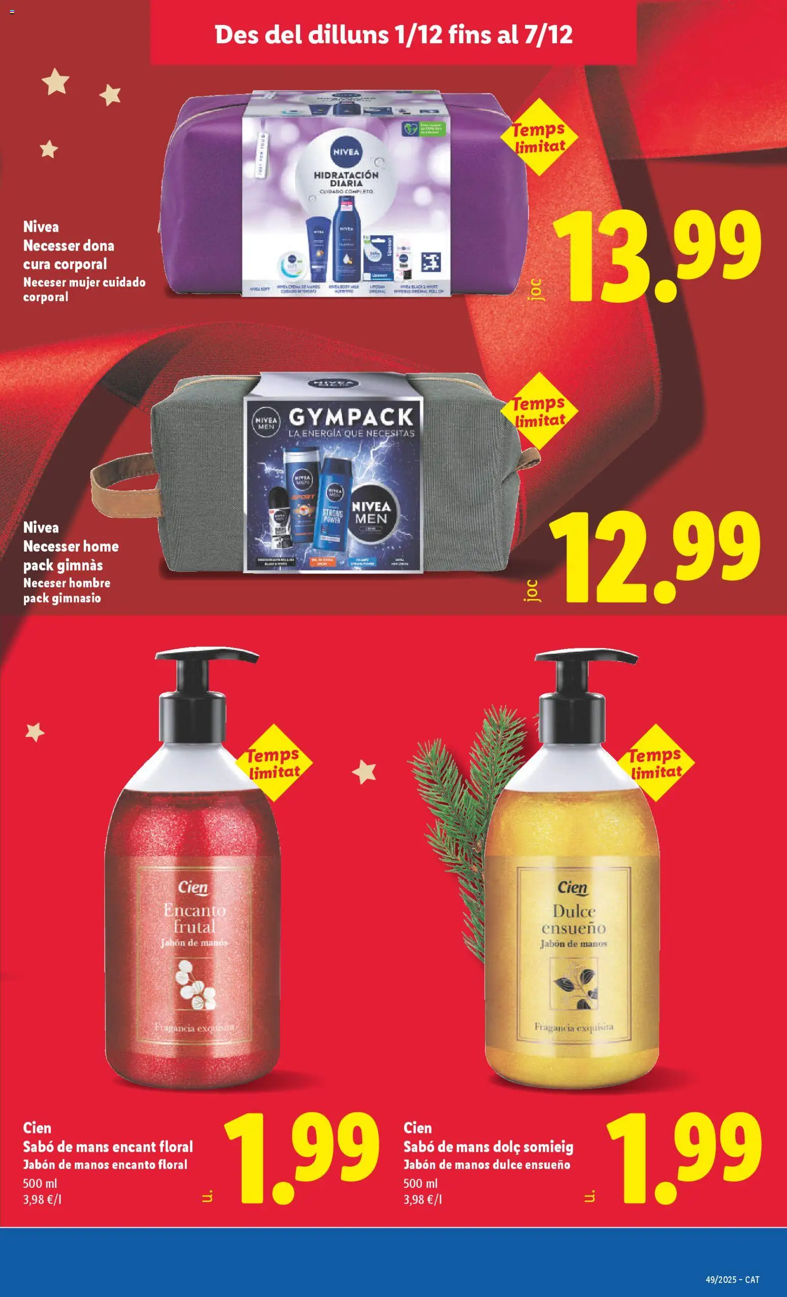 Lidl folleto │ válido desde el 01.12.2025 | Página: 33 | Productos: Fragancia, Jabón, Neceser